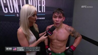 Ricky Simon Gets Submission Finish | UFC Fight Island 8 Prelims Video Highlights