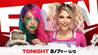 WWE RAW Results for 1/18/21 Asuka vs Alexa Bliss, LHP & Riddle vs The Hurt Business