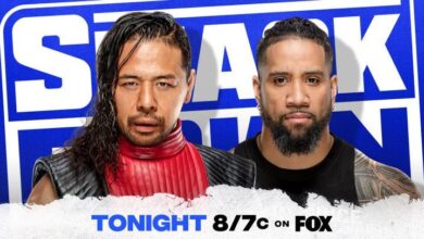 WWE Smackdown on FOX Results for 1/15/21 Shinsuke Nakamura vs Jey Uso