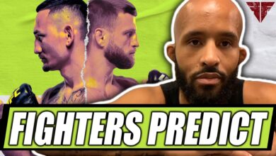 UFC Fighters Predict: Max Holloway vs. Calvin Kattar | UFC Fight Island 7
