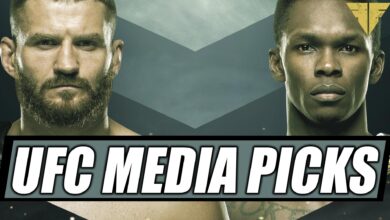 Israel Adesanya vs Jan Blachowicz: MMA Media Picks | UFC 259