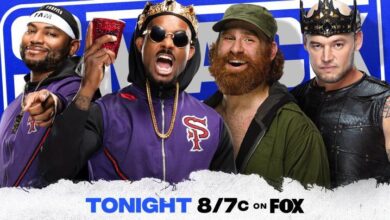 WWE Smackdown on FOX Results for 2/26/21 Street Profits vs Sami Zayn & Baron Corbin