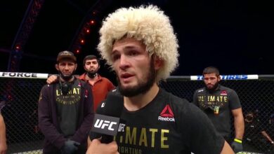 Khabib Nurmagomedov Shuts Door On Potential Georges St-Pierre Fight