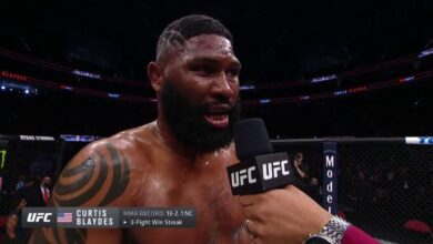 UFC Vegas 19 Odds: Curtis Blaydes 4-1 Favorite vs Derrick Lewis