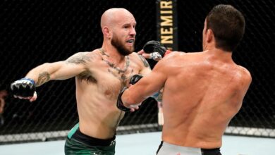 Graphic Photo: Brian Kelleher Suffers Brutal Cut At UFC 258