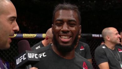 Devonte Smith Causes Ugly Eye Injury For Stoppage Win: UFC Vegas 18 Prelims Video Highlights