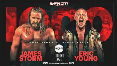 IMPACT Wrestling Results for 3/30/21 James Storm vs Eric Young