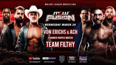 MLW Fusion Results for 3/24/21 Chained Rope Tag Team Match
