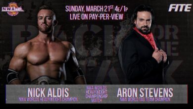 NWA Presents Back for the Attack Results Nick Aldis vs Aron Stevens
