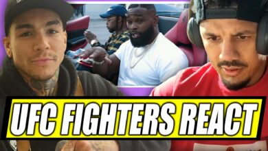 UFC Fighters React to MMA Rappers: Tyron Woodley, Mike Perry & More