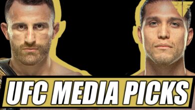 Alex Volkanovski vs Brian Ortega: MMA Media Picks | UFC 260