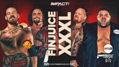 IMPACT Wrestling Results for 3/16/21 FinJuice vs XXXL, Twelve Woman Tag Team Match