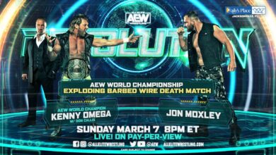 All Elite Wrestling Presents AEW Revolution Results Kenny Omega Retains His AEW World Championship