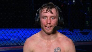 Video: Tim Elliott Calls Jordan Espinosa A “Woman Beater” Mid-Fight At UFC 259