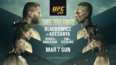 UFC 259 Results, Live Coverage And Discussion: Blachowicz vs. Adesanya