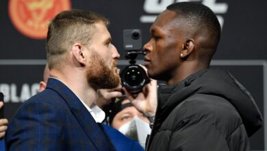 Israel Adesanya A 2-1 Favorite vs. Jan Blachowicz At UFC 259