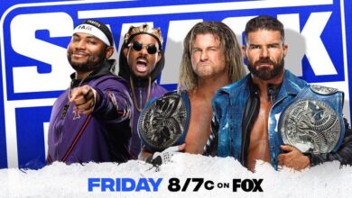 WWE Smackdown on FOX Results for 4/16/21 WWE Smackdown Tag Team Championship Match