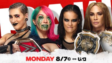 WWE RAW Results for 4/5/21 Asuka & Rhea Ripley vs Nia Jax & Shayna Baszler