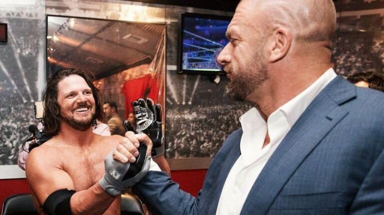 Triple H: AJ Styles Made It Very Clear To Me That He Was Just Done With The In-Ring