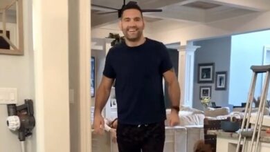 Video: Chris Weidman Takes First Steps Following Gruesome UFC 261 Injury | Social Media Roundup