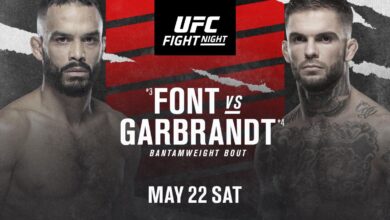 UFC Vegas 27 Results: Robt Font & Cody Garbrandt Headline, Carla Esparza Dominates!