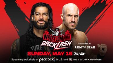 WWE Wrestlemania: Backlash Results Roman Reigns vs Cesaro, RAW Title Triple Threat