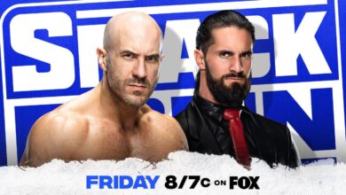WWE Smackdown on FOX Results for 5/7/21 Cesaro vs Seth Rollins