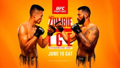 UFC Vegas 29 Results: The Korean Zombie Topples Dan Ige, Plus Vera vs. Grant II!