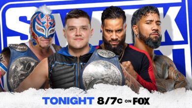 WWE Smackdown on Fox Results for 6/4/21 Mysterios vs Usos, Crews vs Owens