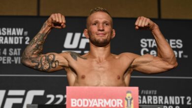 UFC Vegas 32: Sandhagen vs. Dillashaw Weigh-In Results