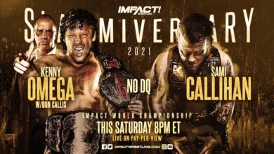 IMPACT Wrestling Presents Slammiversary 2021 Results Kenny Omega vs Sami Callihan