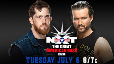 NXT Results For 7/21 NXT Great American Bash Cole vs. O’Reilly, NXT Women’s Tag-Team Championship