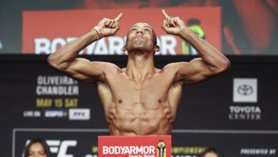 UFC Vegas 35: Barboza vs. Chikadze Weigh-In Results