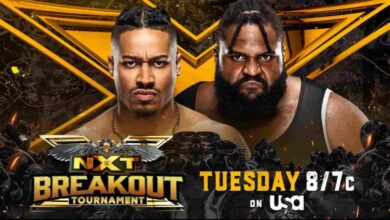 WWE NXT Results for 8/24/21 NXT Breakout Tournament Finals Carmelo Hayes vs. Odyssey Jones and more