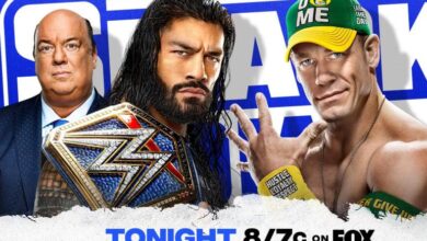 WWE Smackdown on FOX Results for 8/13/21 John Cena/Roman Reigns Meet Face to Face