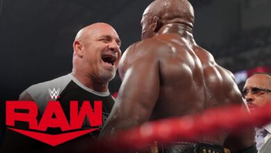 WWE Raw Results For 08/02/21 Goldberg Returns, Riddle vs. Omos, Charlotte Flair vs. Nikki A.S.H.