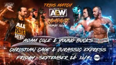 AEW Rampage Results For 9/24/21 Grand Slam CM Punk vs Hobbs, Adam Cole and Young Bucks In Action