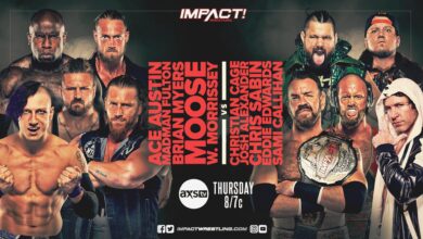 IMPACT Wrestling Results for 9/16/21 Team Austin vs Team Cage Ten Man Tag Team Match