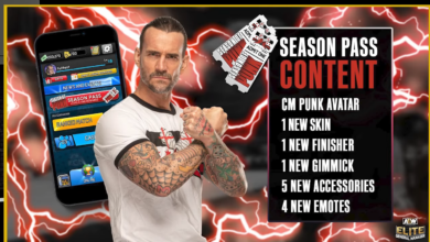 CM Punk To Be Added To AEW Elite GM In New Content Update, New AEW Console Game Art