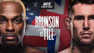 UFC Vegas 36 Results, Live Coverage And Discussion: Derek Brunson Submits Darren Till