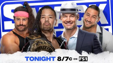 WWE Smackdown on FOX Results for 10/29/21 Nakamura & Boogs vs Corbin & Moss