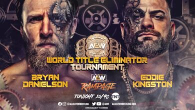 AEW Rampage Results For 10/29/21 Eliminator Tournament Semi-Finals Match Danielson vs. Kingston
