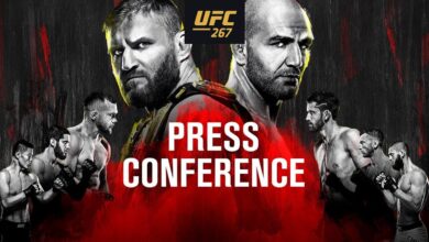 UFC 267: Pre-Fight Press Conference Video And Highlights
