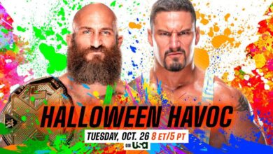 WWE NXT Results for 10/26/21 Halloween Havoc NXT Championship Match Tommaso Ciampa vs. Bron Breakker