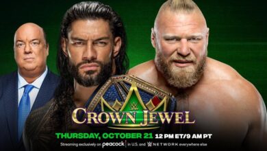 WWE Crown Jewel Results Roman Reigns vs Brock Lesnar, Big E vs Drew McIntyre