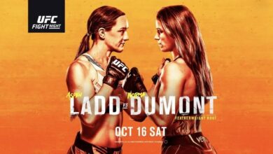 UFC Vegas 40 Results, Live Coverage And Discussion: Dumont Edges Ladd By Decision