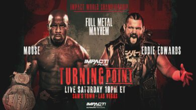 IMPACT Wrestling Turning Point Results Moose vs Eddie Edwards