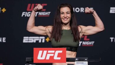 UFC Vegas 43: Vieira vs. Tate Weigh-In Results