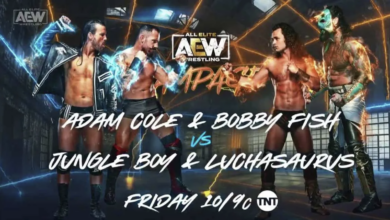 AEW Rampage Results For 11/19/21 Adam Cole and Bobby Fish vs. Jurassic Express, and more