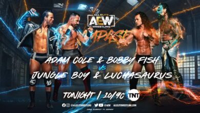 Adam Cole Set To Reunite With Bobby Fish Against Jungle Boy & Luchasaurus, More Announced For 11/19 AEW Rampage